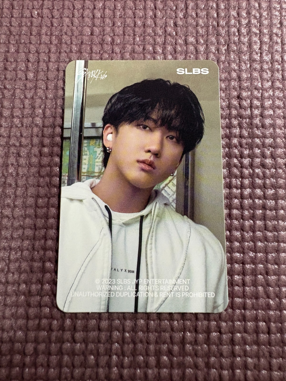 Stray Kids Changbin SLBS Official Photocard Samsung Galaxy Z Flip5 Limited SKZ