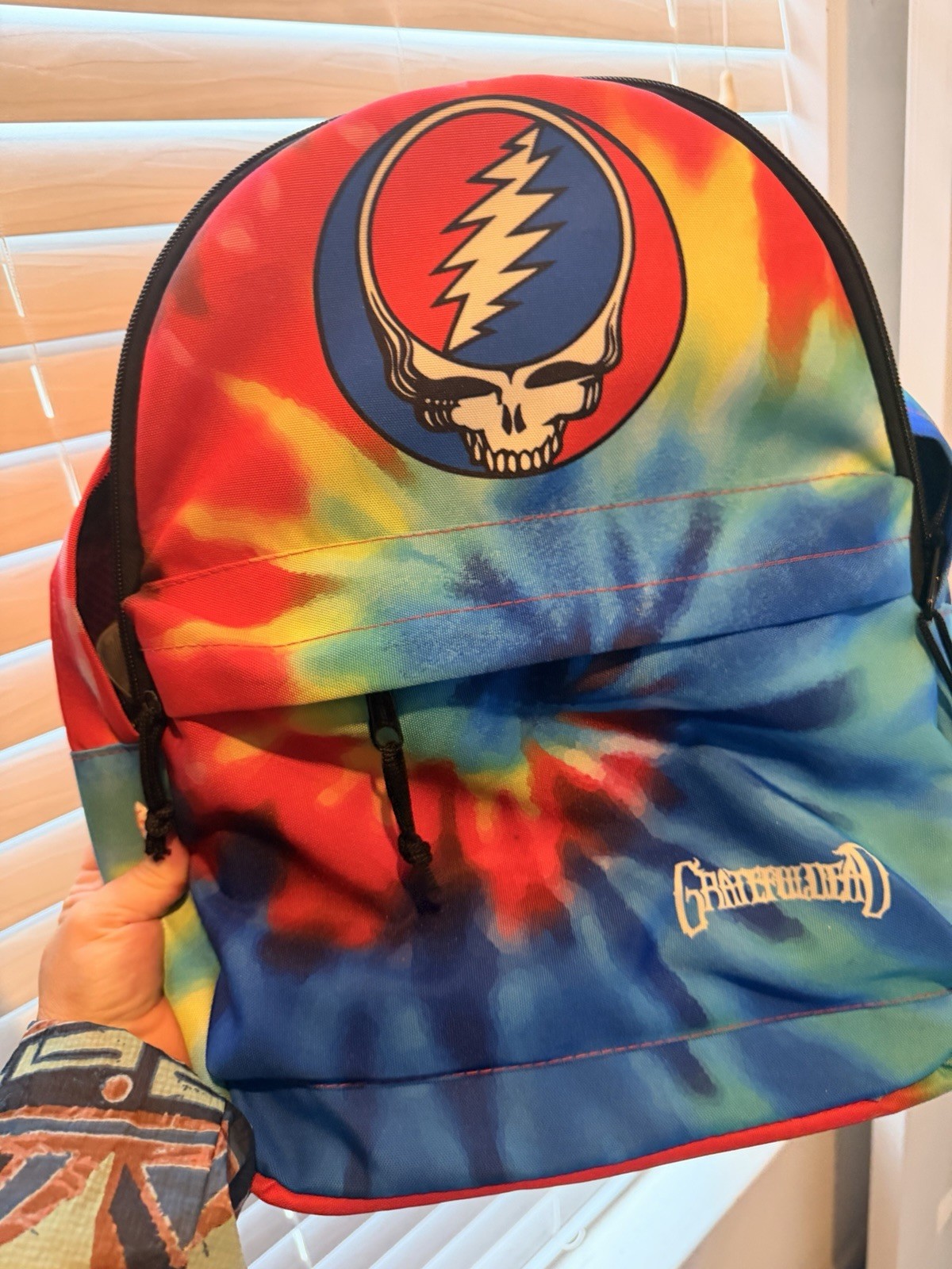 Rocksax: Grateful Dead Daypack Backpack – Steal Your Face