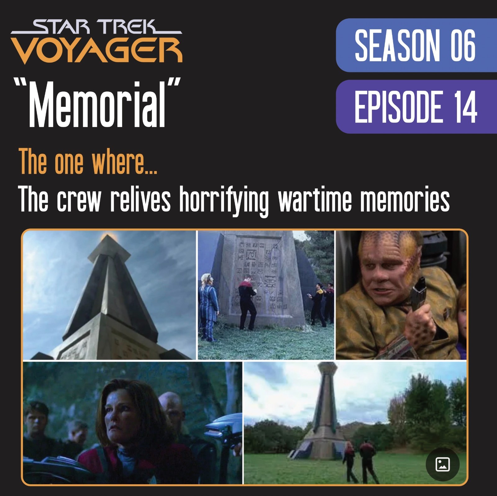 Star Trek Voyager Script +ADD’L Revisions +COA | “Memorial” | Production-Used