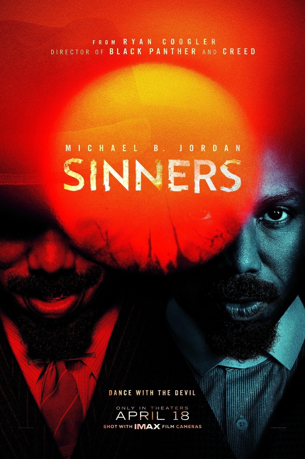 2025 Sinners Movie Poster 11X17 Michael B Jordan Hailee Steinfeld Miles Caton 🍿