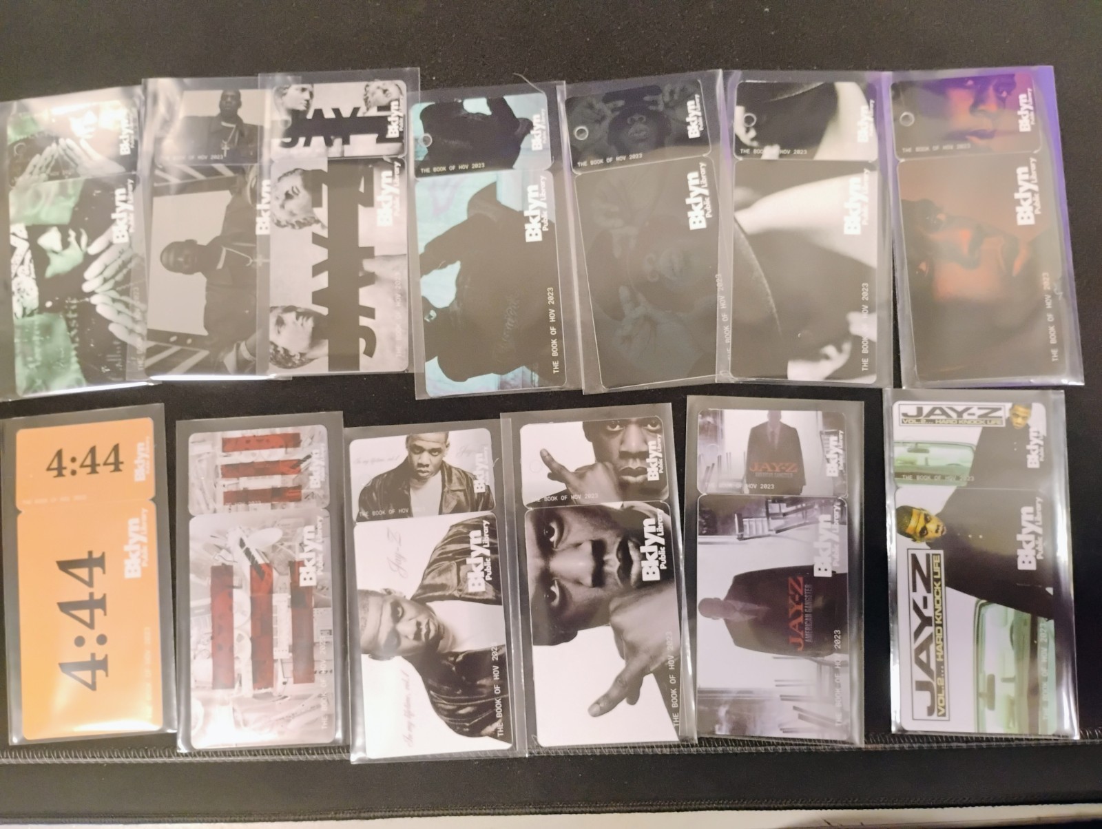 23″/ Jay-Z Cards 1 Set Barcode 13 Cards Brooklyn Public Library Limited Offer
