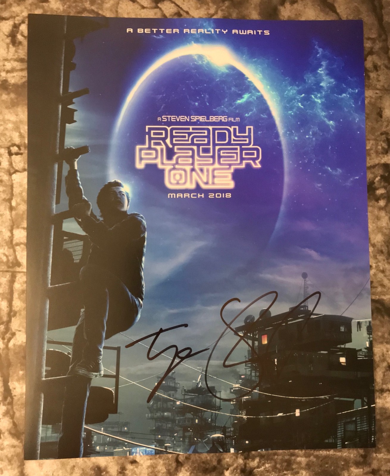 GFA Ready Player One * TYE SHERIDAN * Signed 11×14 Photo MH1 COA