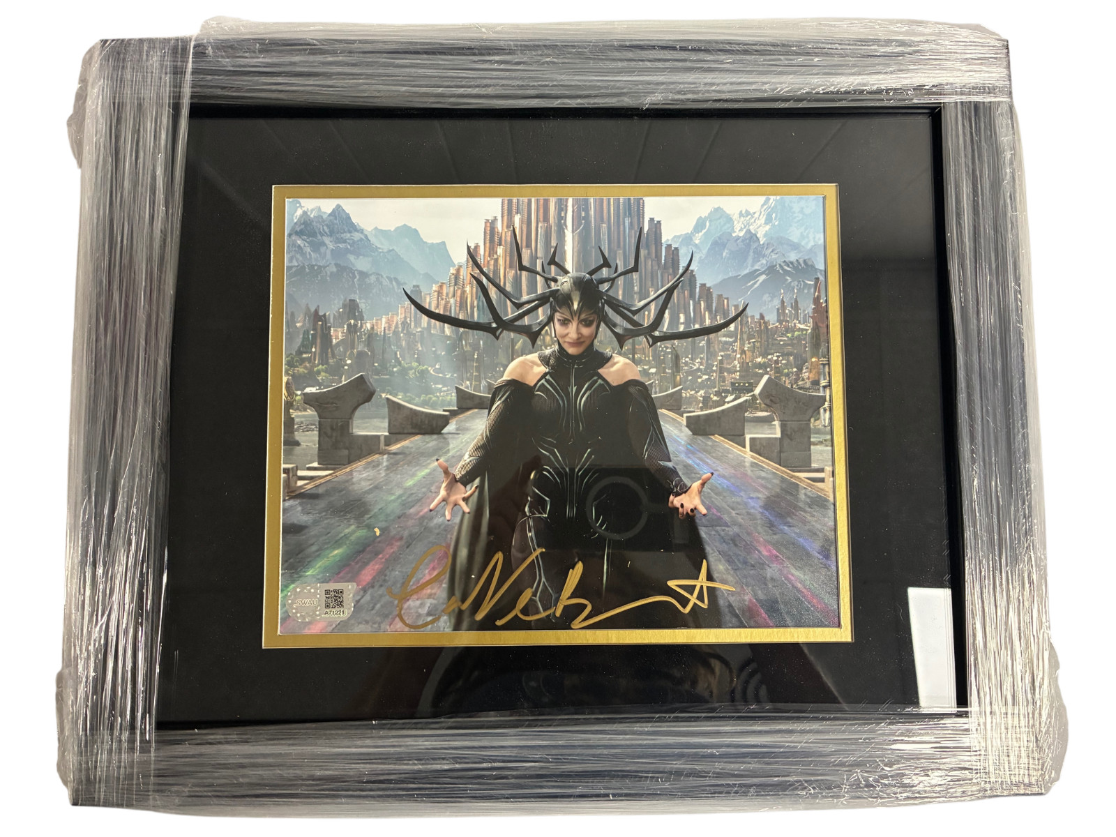 Cate Blanchett Signed Autographed Custom Framed 8×10 Thor Ragnorak Hela SWAU