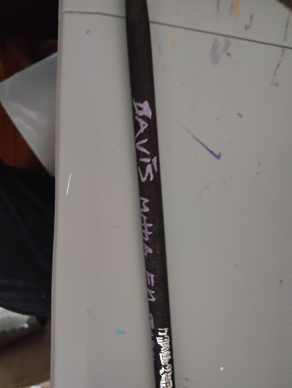 Travis Barker Signed Official Concert Stick Massive Inscription Blink 182