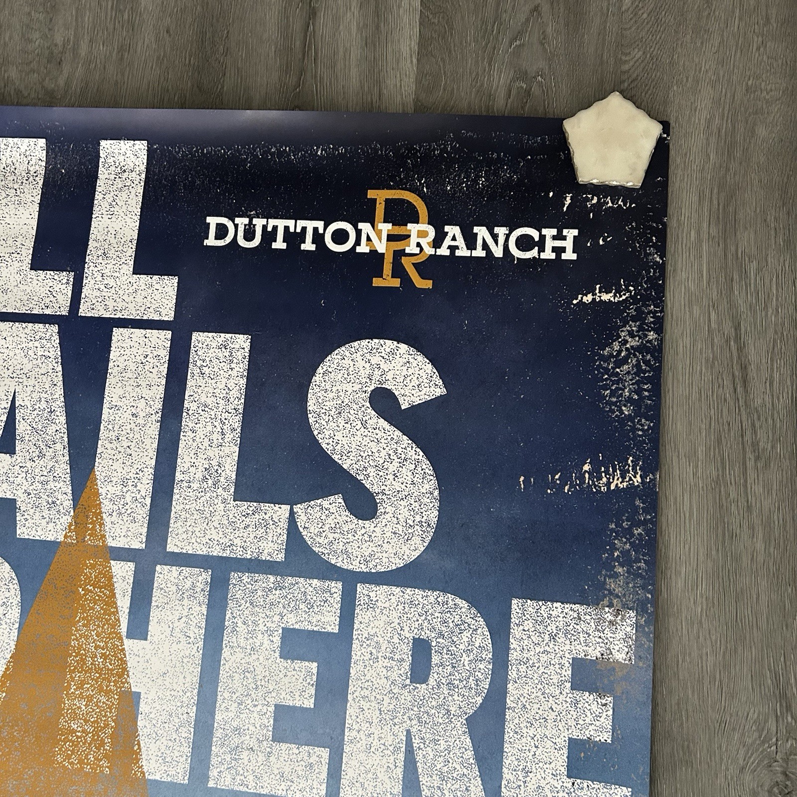 Dutton Ranch Beth & Rip YELLOWSTONE Paramount+ Orig.Bus Stop Poster 48x70inches