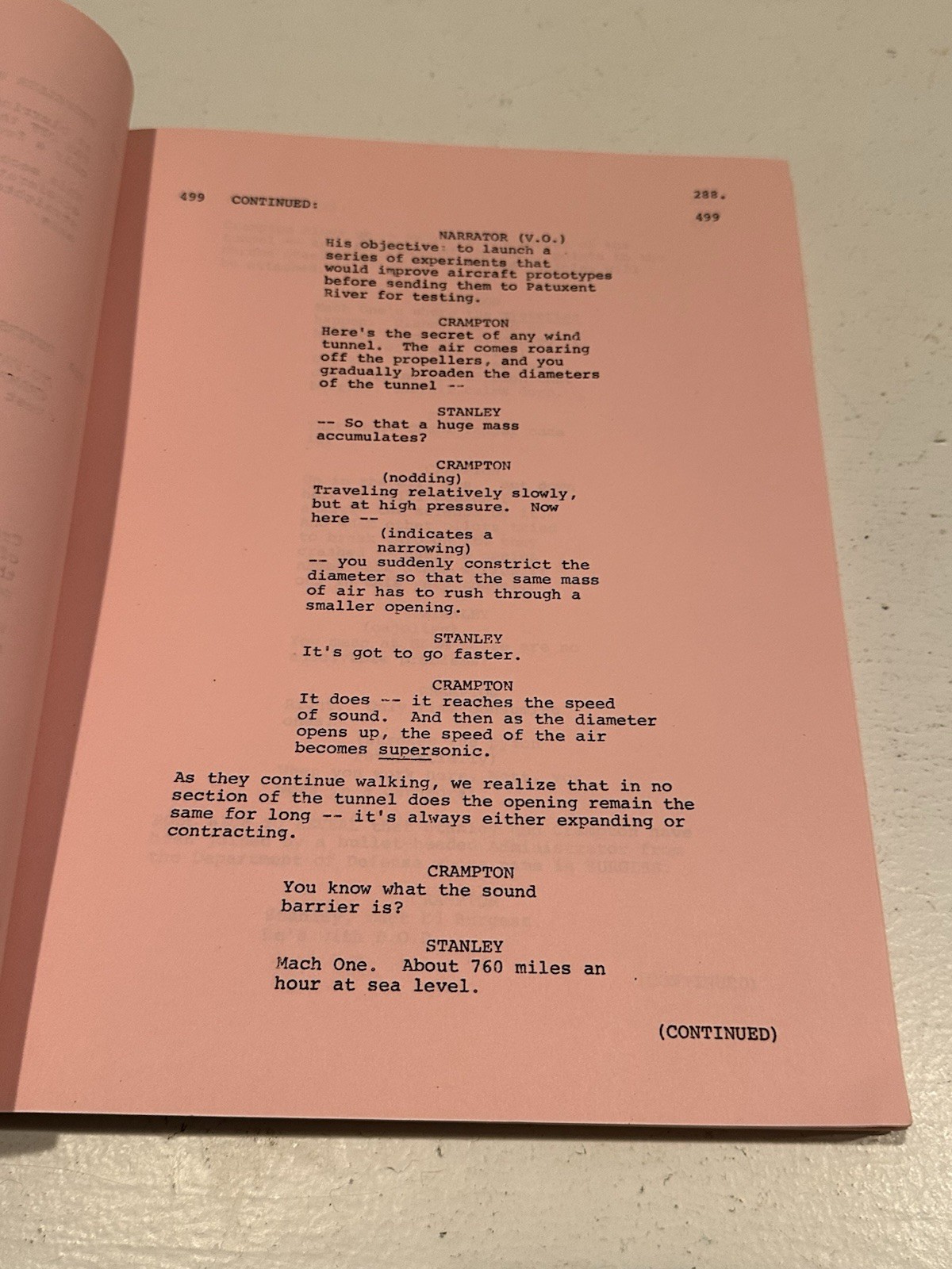SPACE Paramount Television Productions Scripts — (Shows #2, #3, and #4) 1984