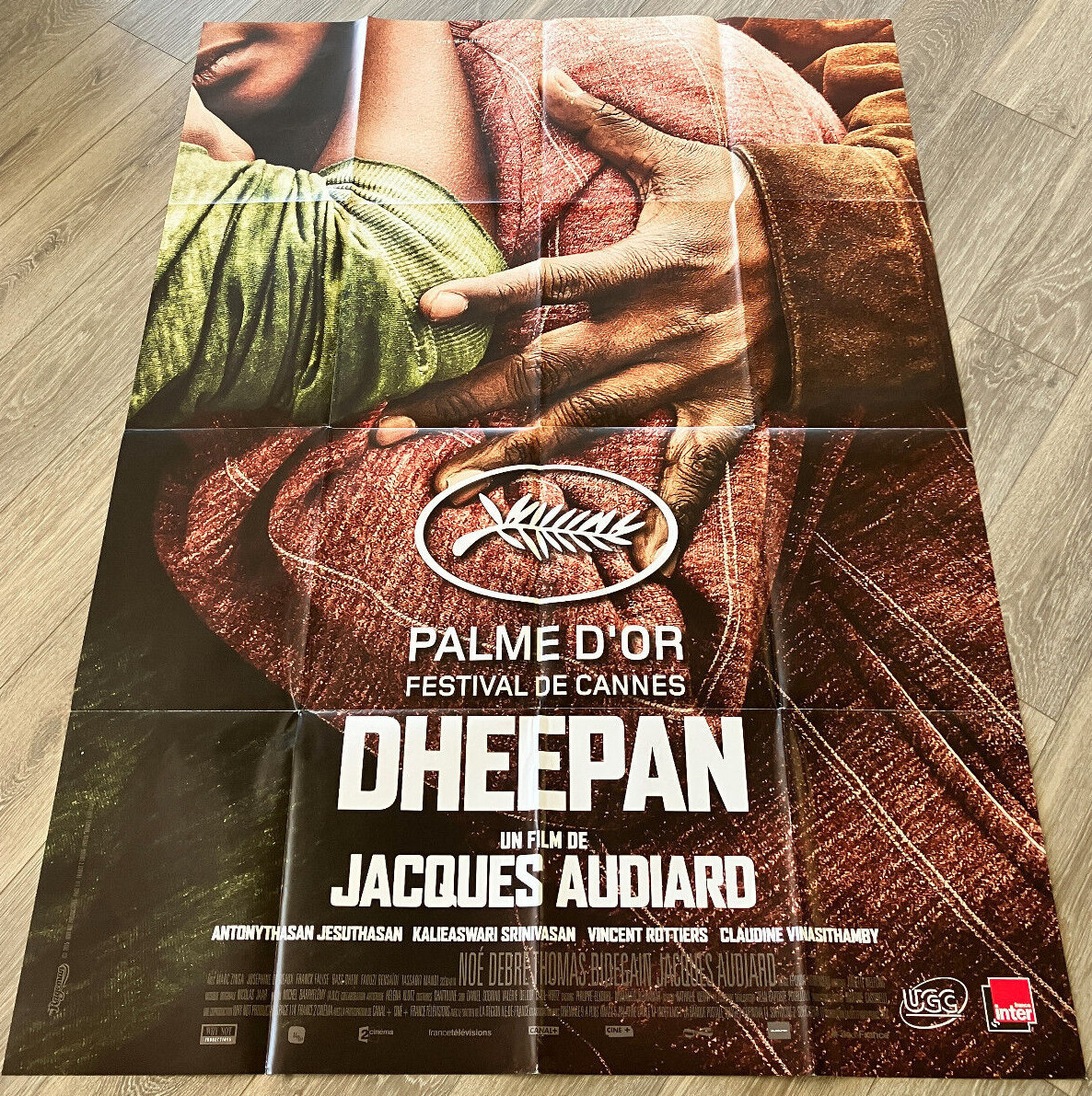 DHEEPAN orig 2015 French film poster Jacques Audiard Tamil cinema Sri Lanka