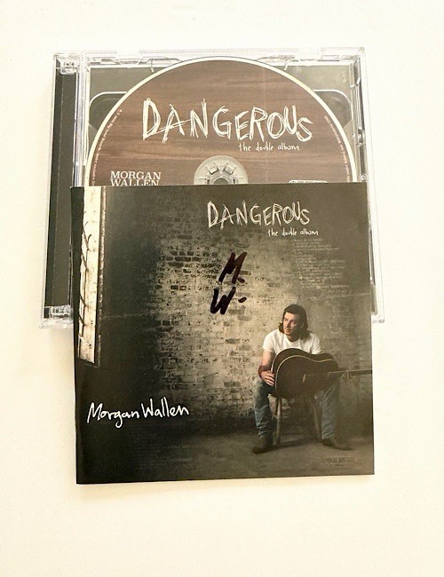 Morgan Wallen Signed Autographed CD Album