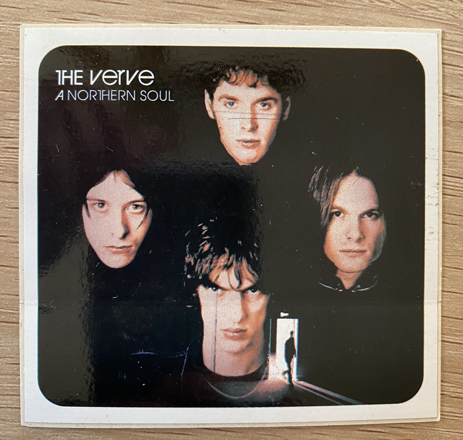 RARE The Verve A Northern Soul Promo Sticker 1995 Richard Ashcroft Britpop Oasis