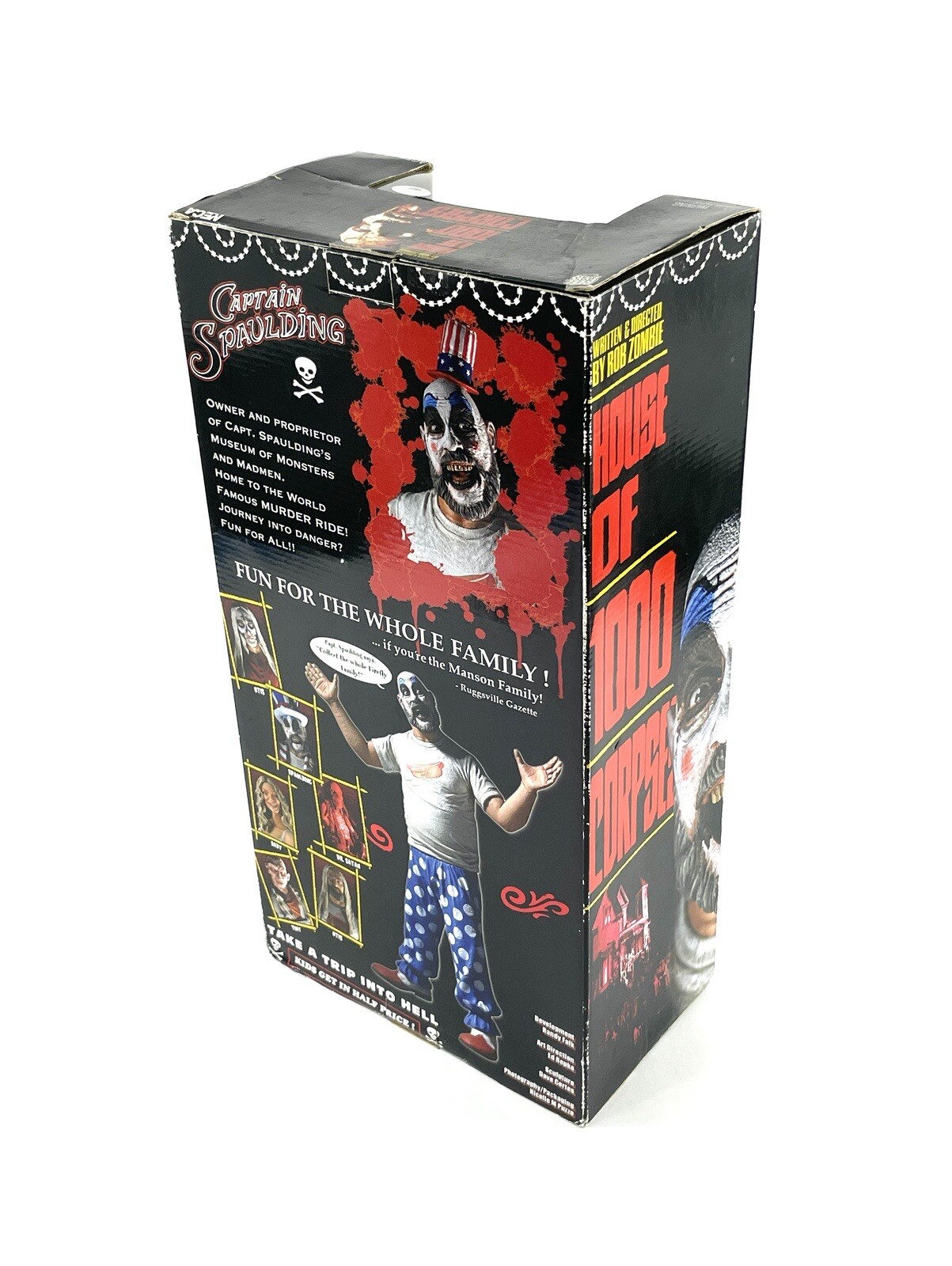 Captain Spaulding Sid Haig Signed NECA 18″ Action Figure House of 1000 Corpses