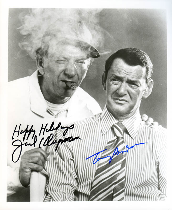 THE ODD COUPLE TV CAST – AUTOGRAPHED SIGNED PHOTOGRAPH WITH CO-SIGNERS