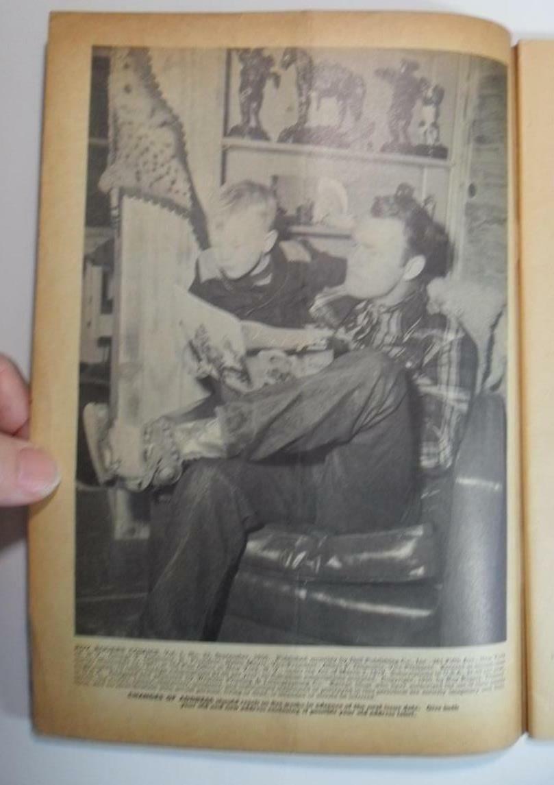 ROY ROGERS COMICS #33 SEPT 1950 DELL PHOTO COVER F/VF 7.0 SUB CREASE