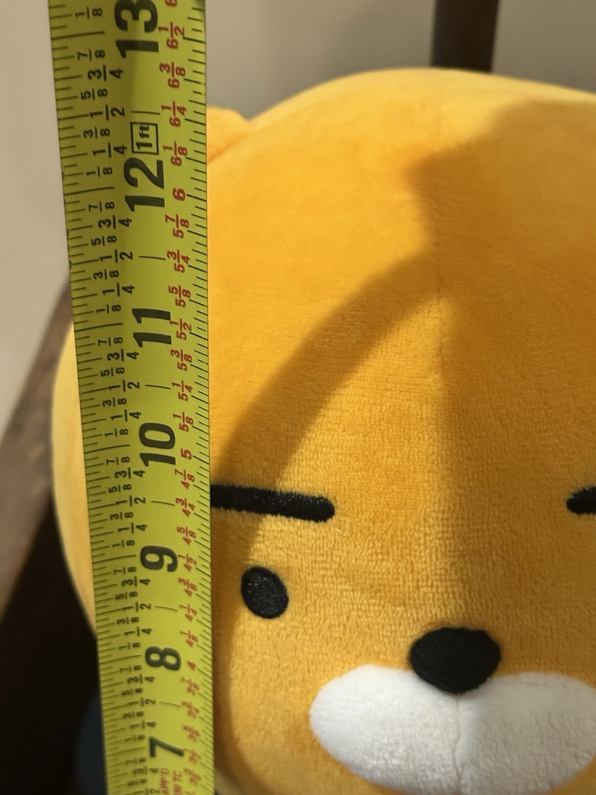 RARE LARGE KAKAO FRIENDS RYAN PLUSH DOLL STUFFED ANIMAL BOOM HOODIE SWEATSHIRT