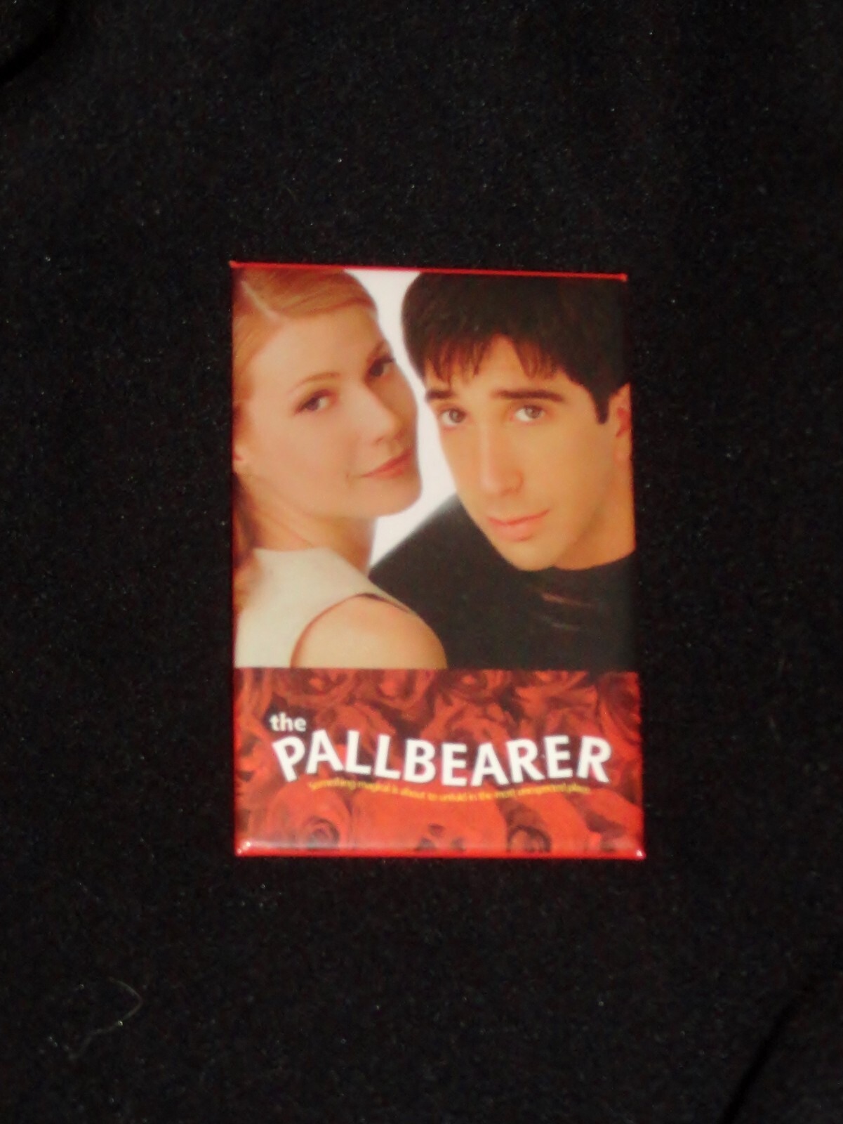 The Pallbearer Pinback Button David Schwimmer Gwyneth Paltrow