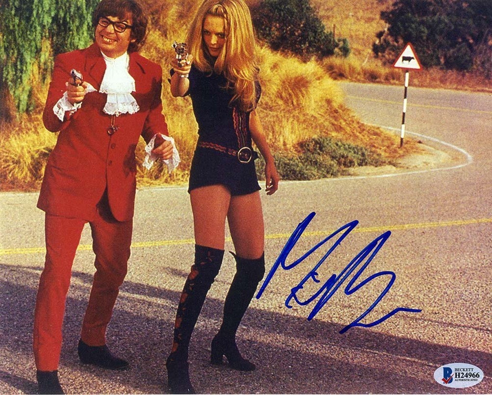Mike Myers Austin Powers Autographed Signed 8×10 Photo Authentic Beckett BAS COA
