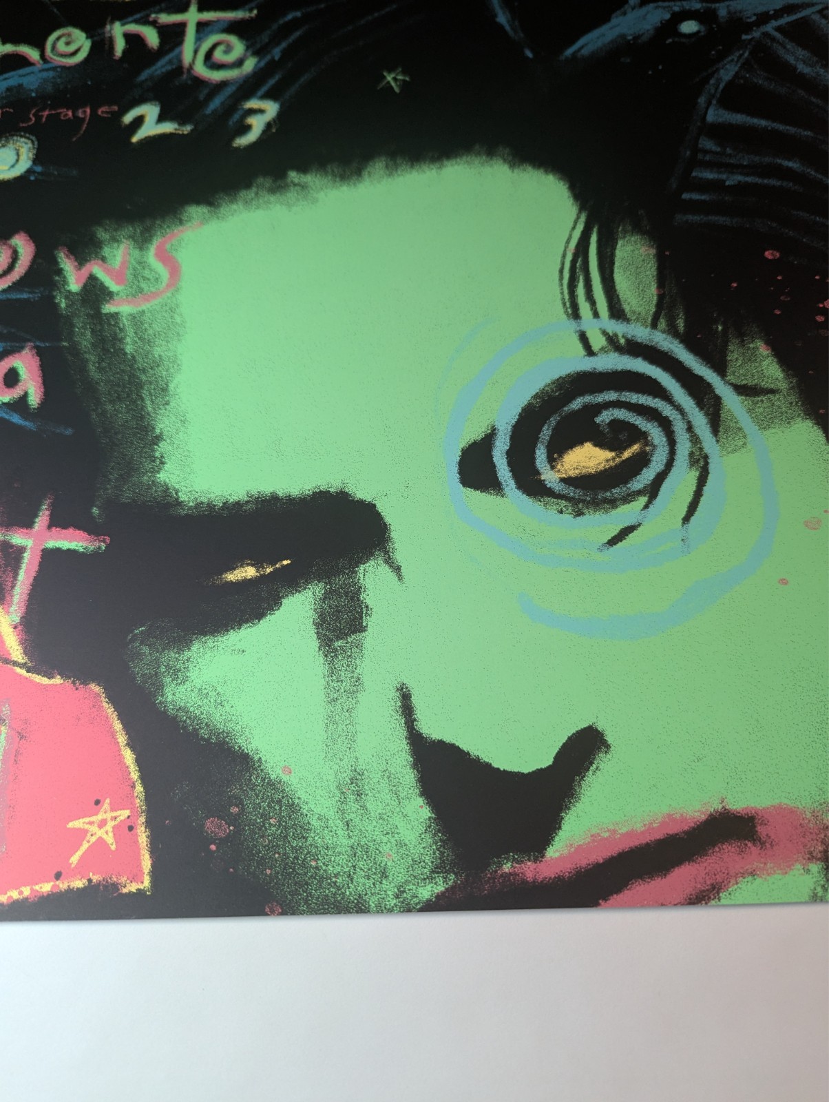 THE CURE LOST WORLD TOUR POSTER – 6/14/23 TORONTO #992/2750 MATT RYAN TOBIN ART