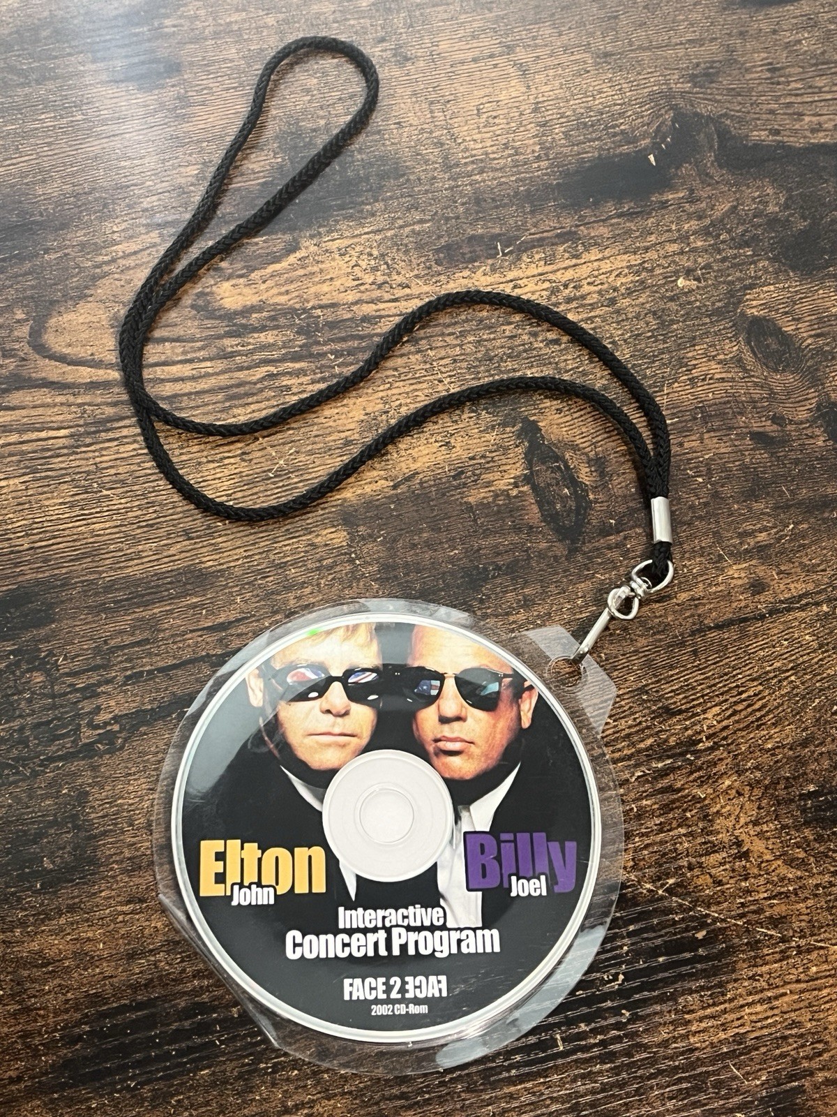 Elton John & Billy Joel Face2Face 2002 Tour CD-ROM Interactive Concert Program