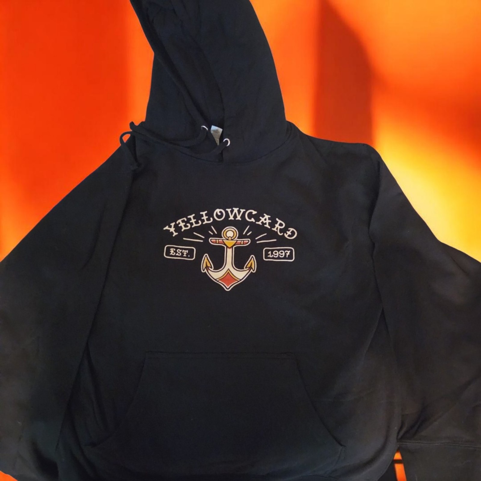 Yellowcard Anchor Hoodie Size Medium