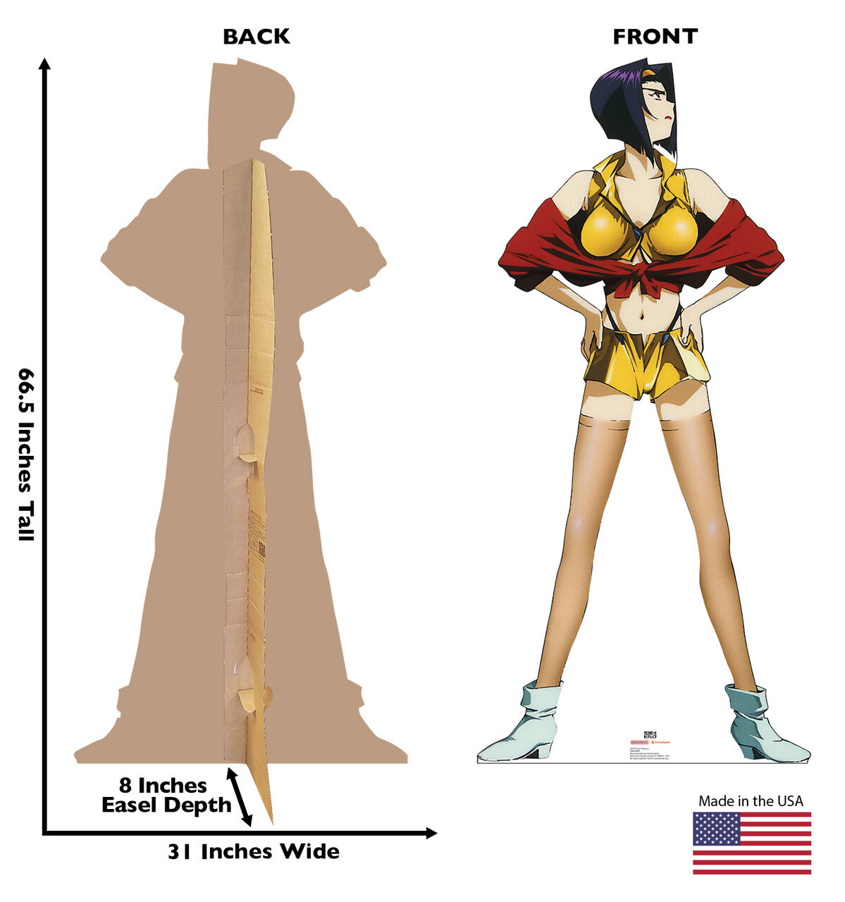 ELVIRA LIFESIZE CARDBOARD STANDUP STANDEE CUTOUT POSTER FIGURE PROP DISPLAY NEW