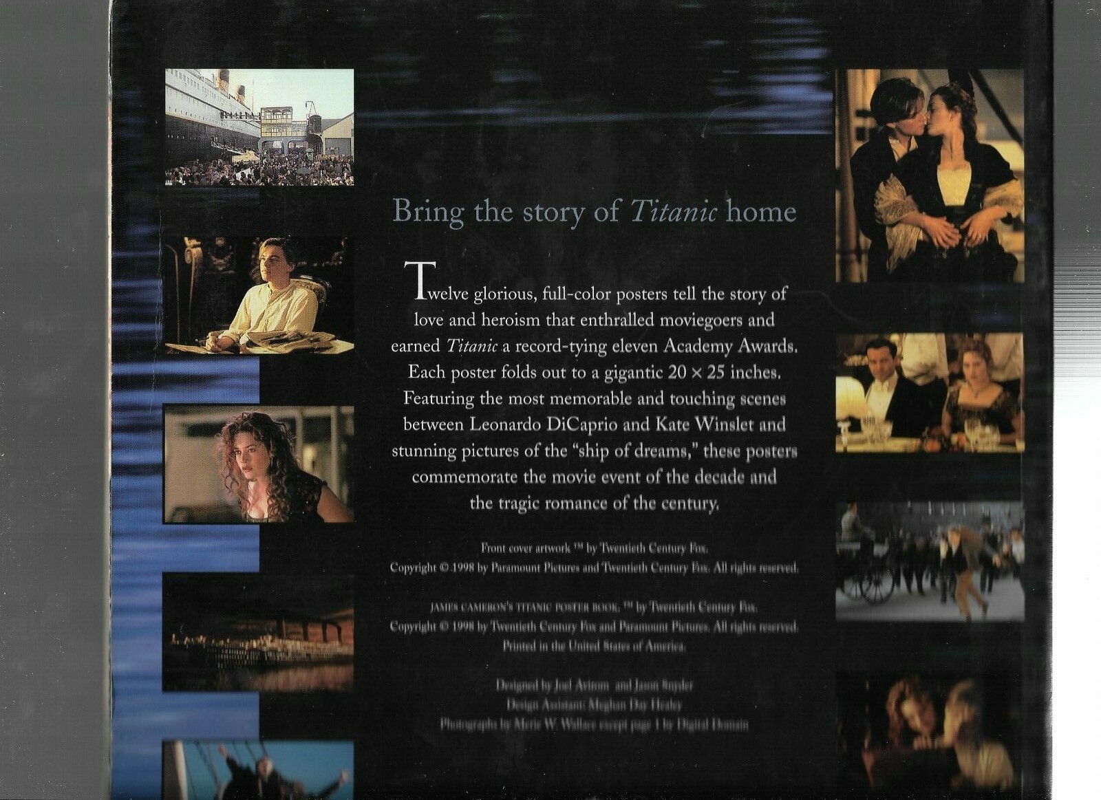 James Cameron’s Titanic Poster Book