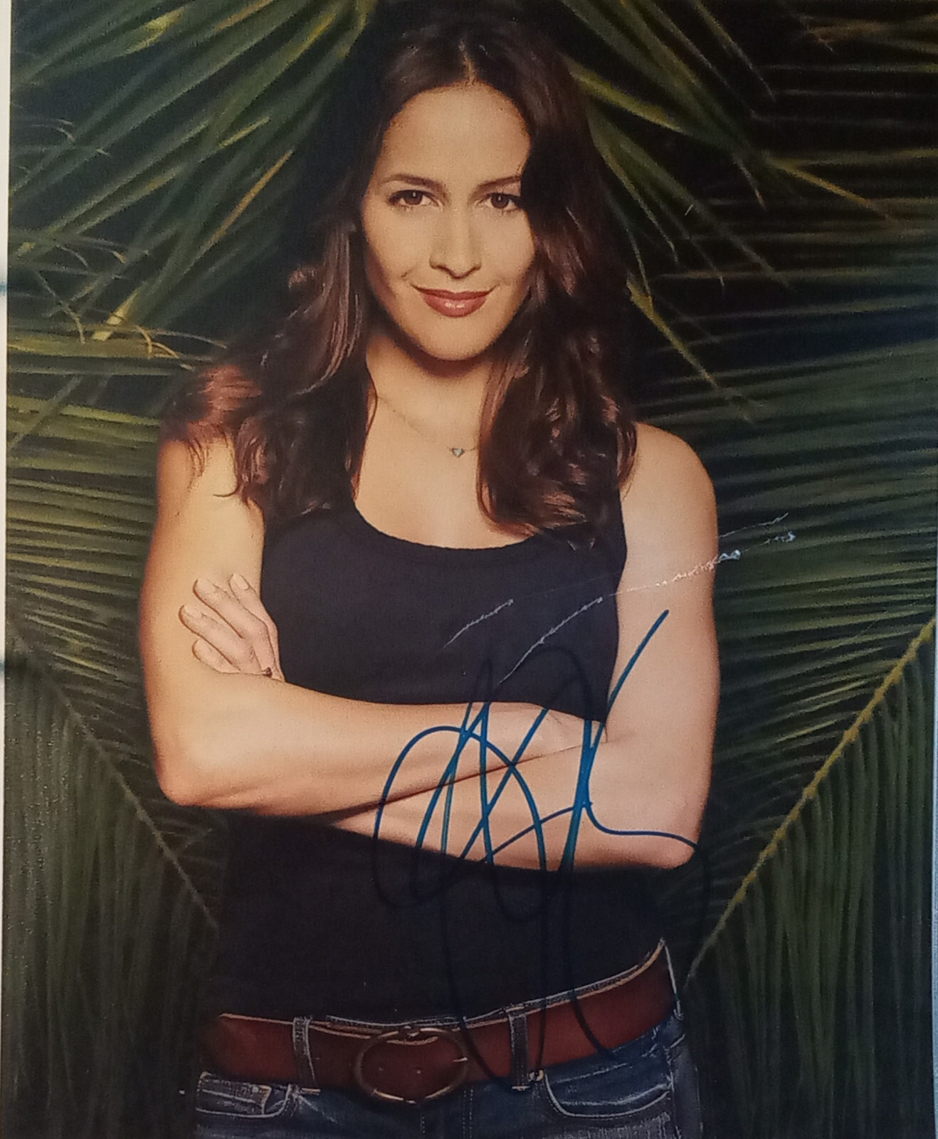 Jaina Lee Ortiz 1986- Rosewood Station 19 autograph signed 8″x10″ photo
