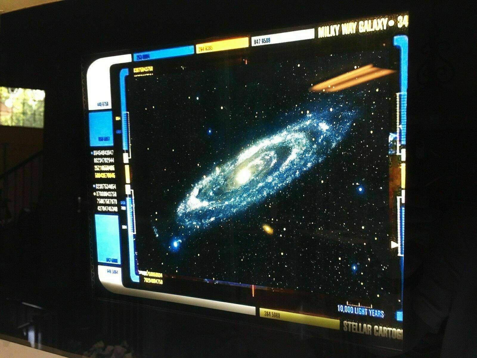 StAr TrEk prop Enterprise E master ship Master lcars translight print 5 FOOT YA