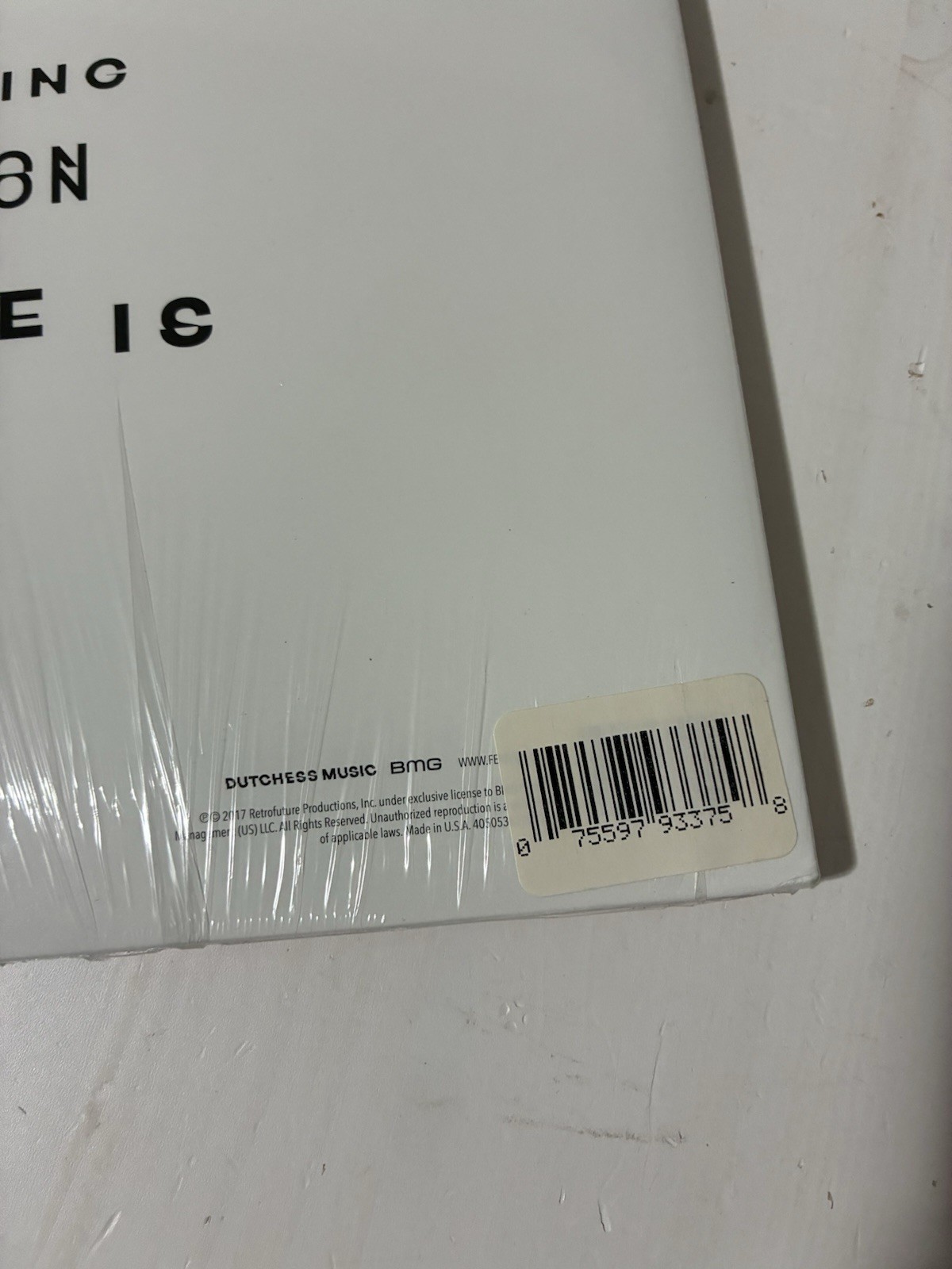 Fergie Double Dutchess Signed Target Exclusive Vinyl/LP Autographed Sealed