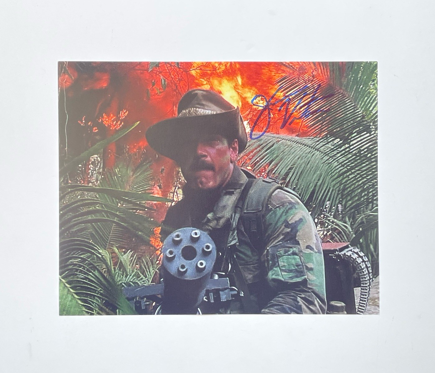 Jesse Ventura Authentic Hand Signed 8×10 Photo Autograph Predator