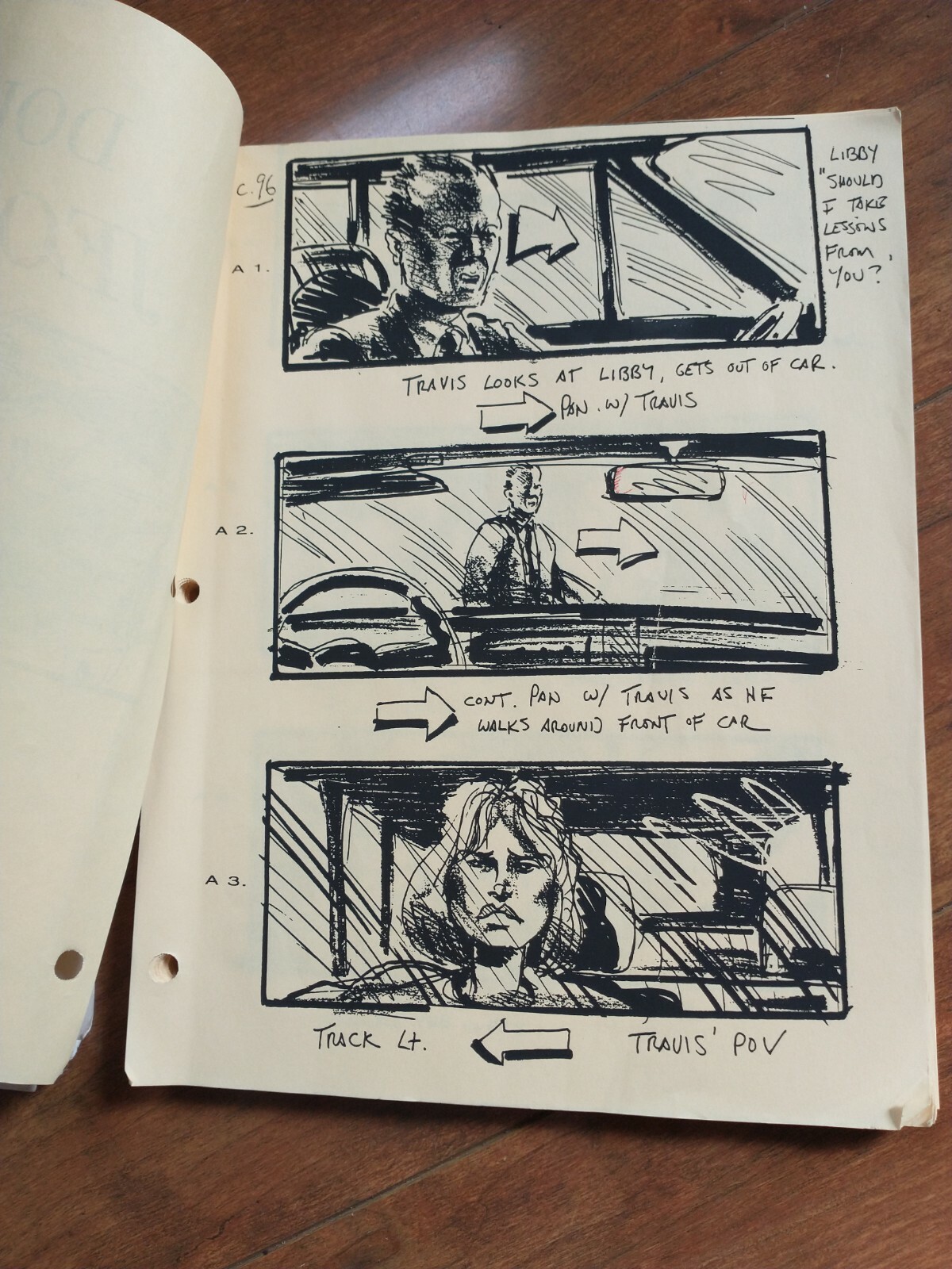 Original Double Jeopardy Script & Story Boards Ashley Judd Tommy Lee Jones