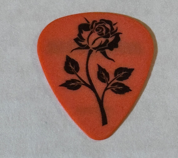 THE CURE ROBERT SMITH TOUR GUITAR PICK CONCERT STAGE BAND ISSUED ARTIST PLECTRUM