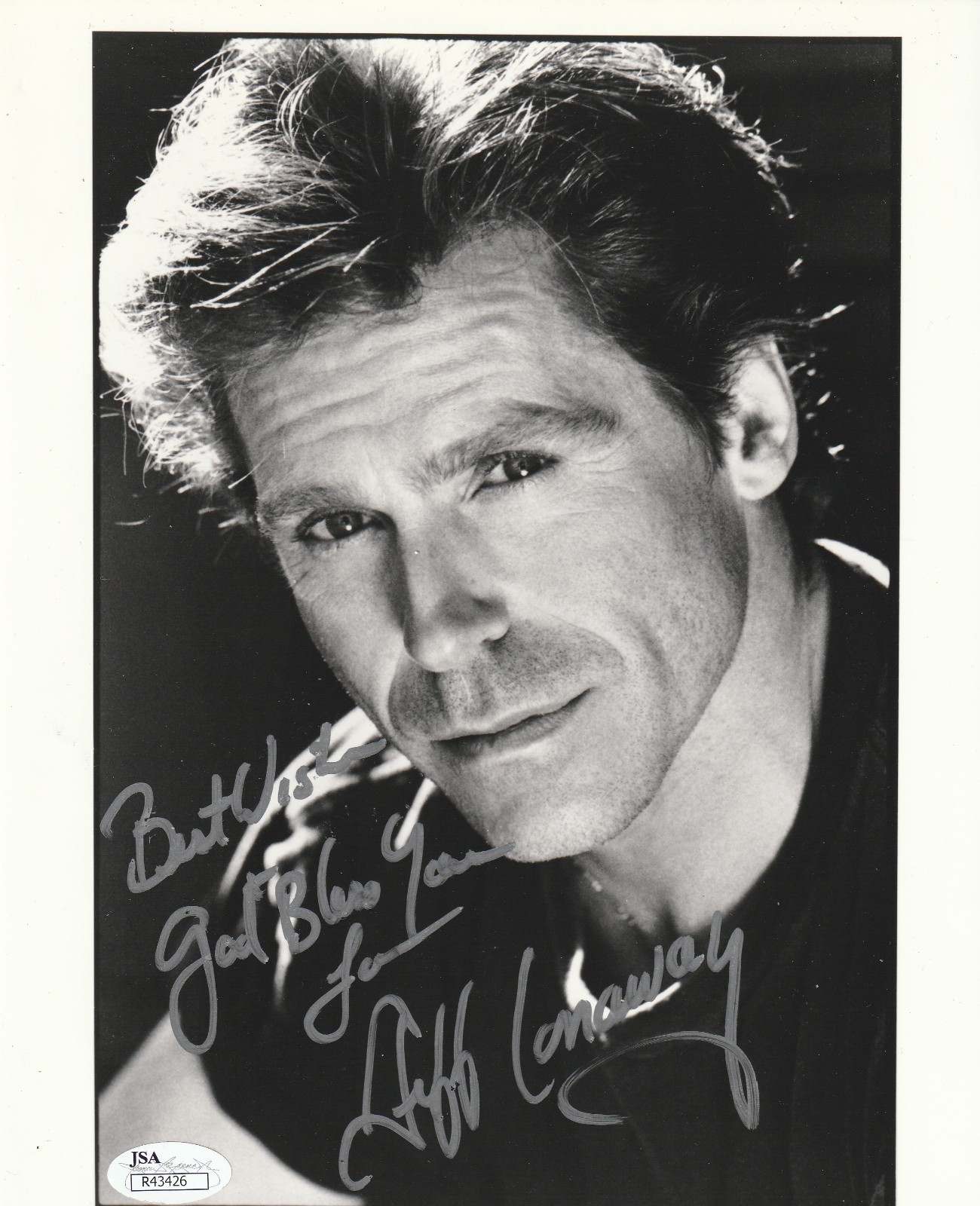 Jeff Conaway (d.2011) Signed 8×10 Photograph Autographed Photo Taxi Grease JSA