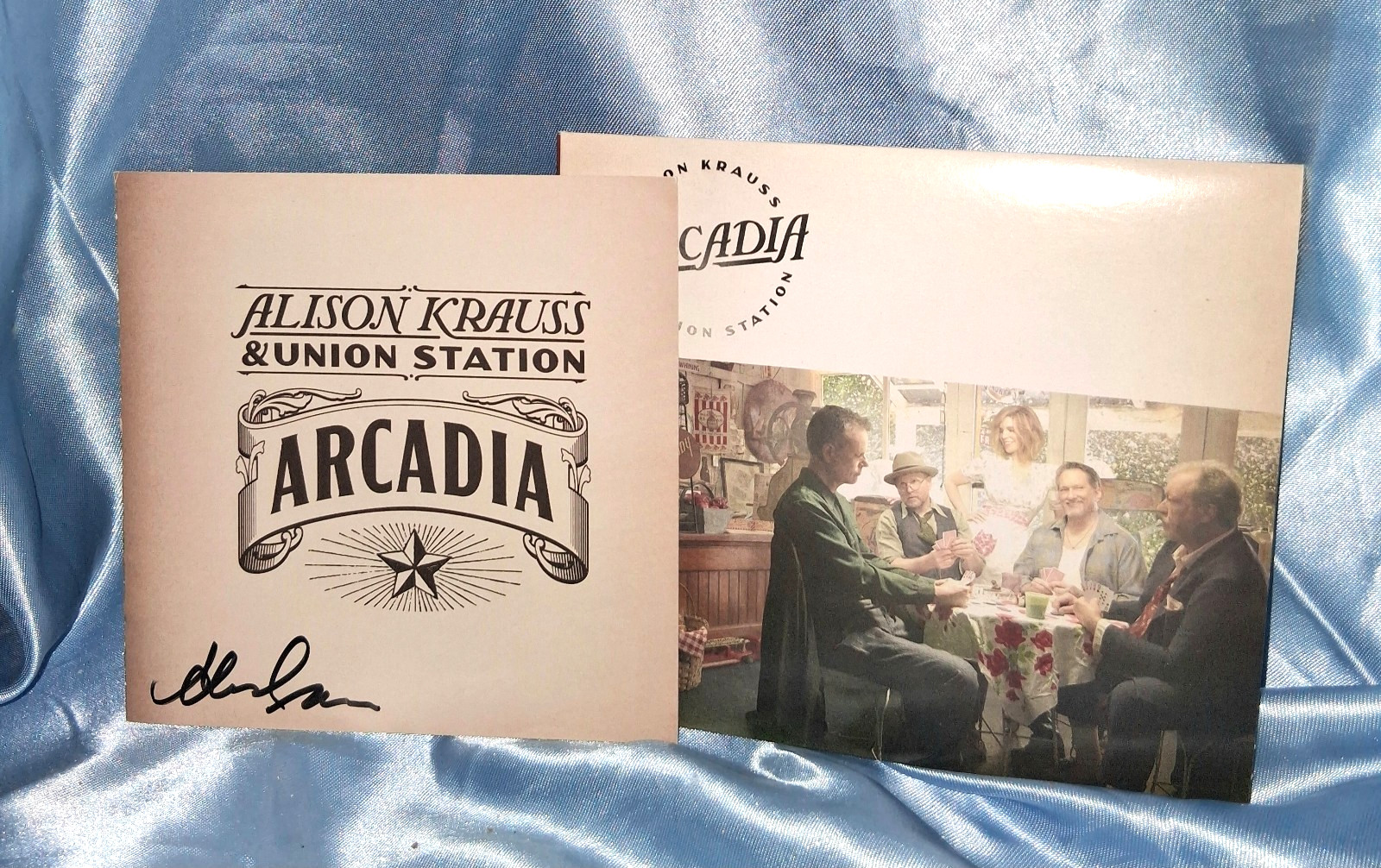 ALISON KRAUSS Signed ARCADIA NEW Authentic Master Sound Album CD w UNION STATION