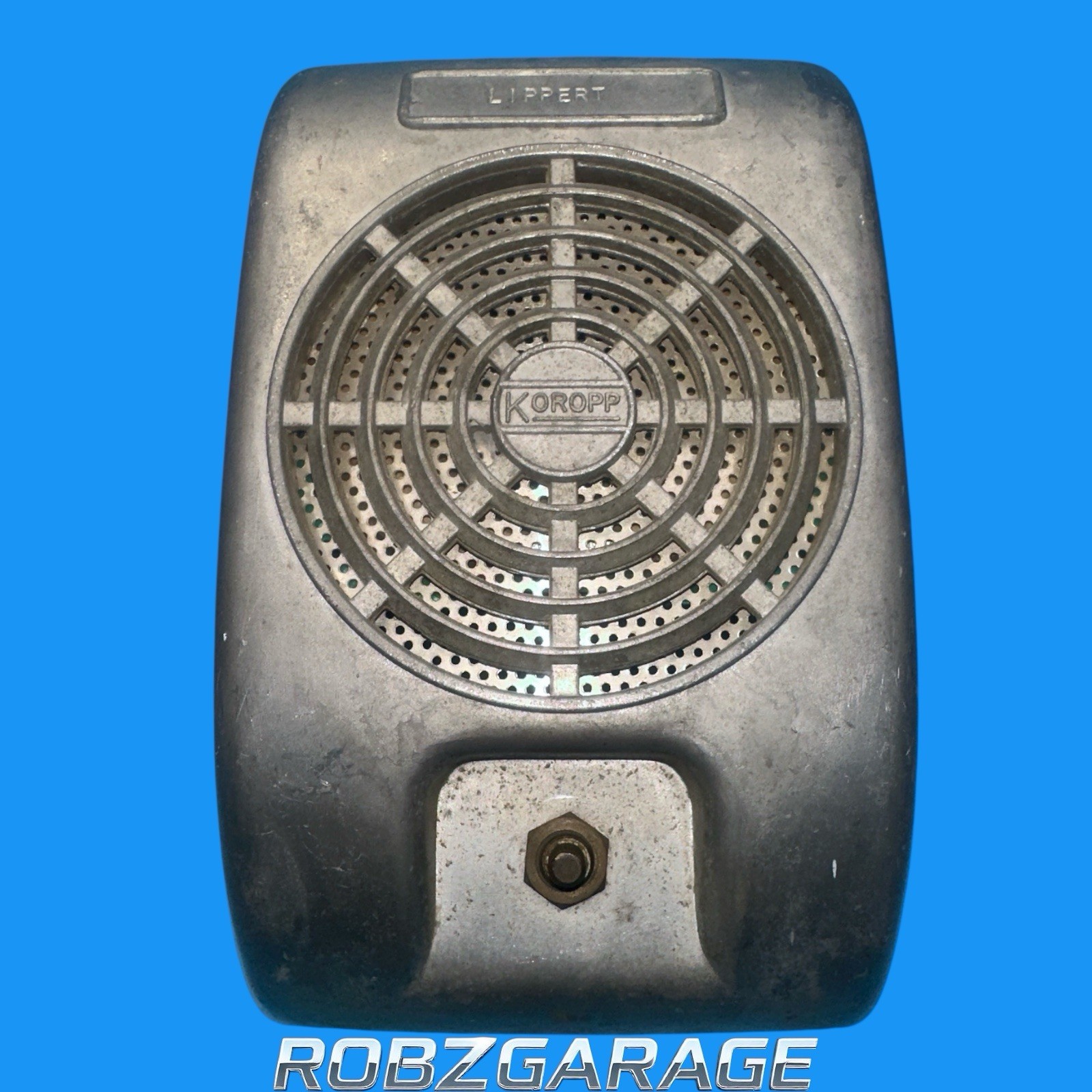 VINTAGE KOROPP DRIVE-IN MOVIE SPEAKER LIPPERT ORIGINAL THEATER DISPLAY B63b2