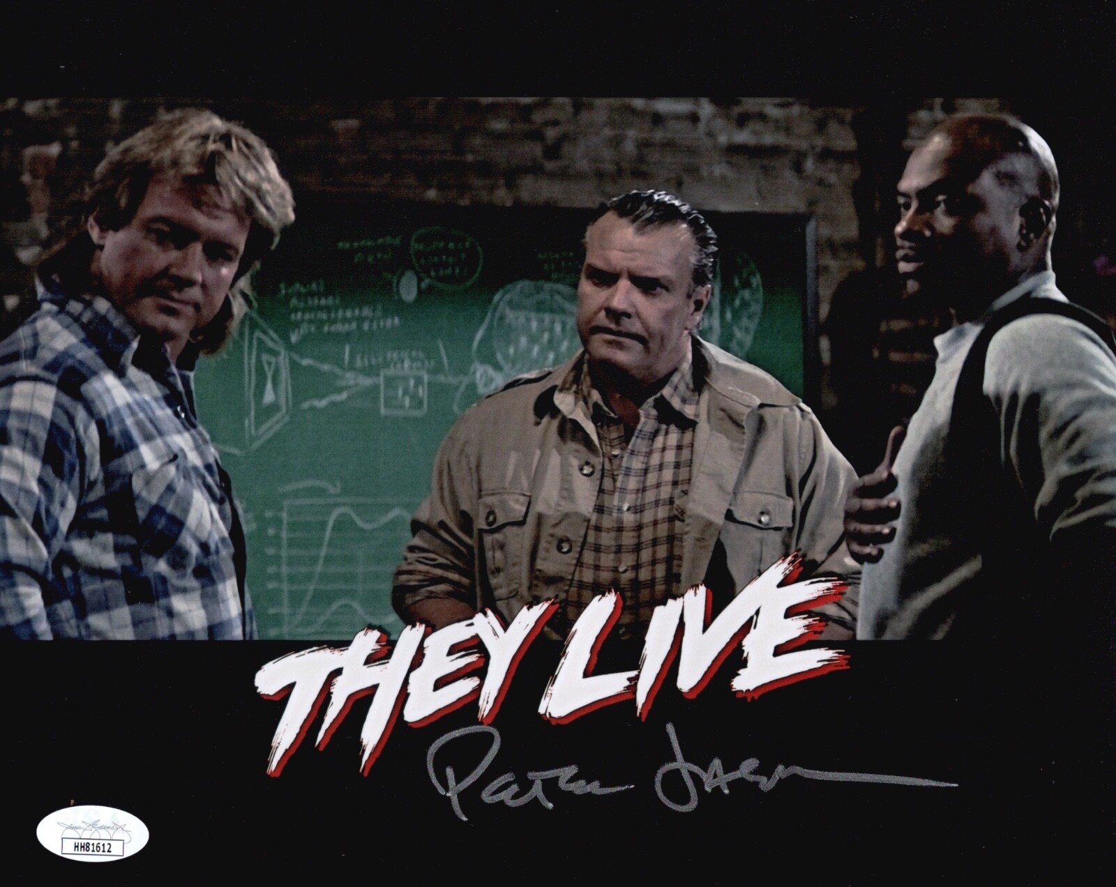 PETER JASON Signed THEY LIVE 8×10 Photo In Person Autograph JSA COA Cert