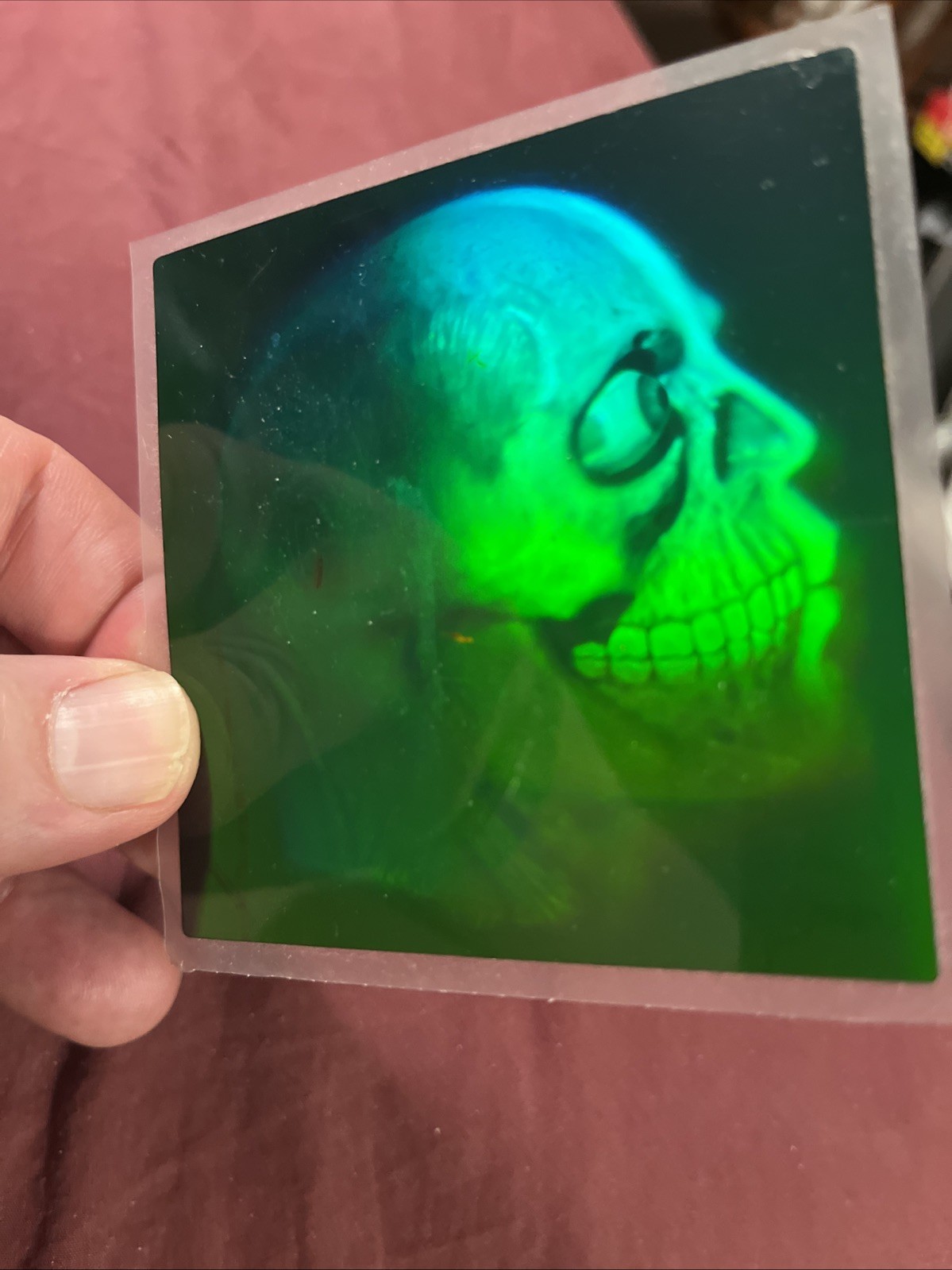 VTG Lightrix HOLOGRAM HUMAN BRAIN 3 D Hologram 1994