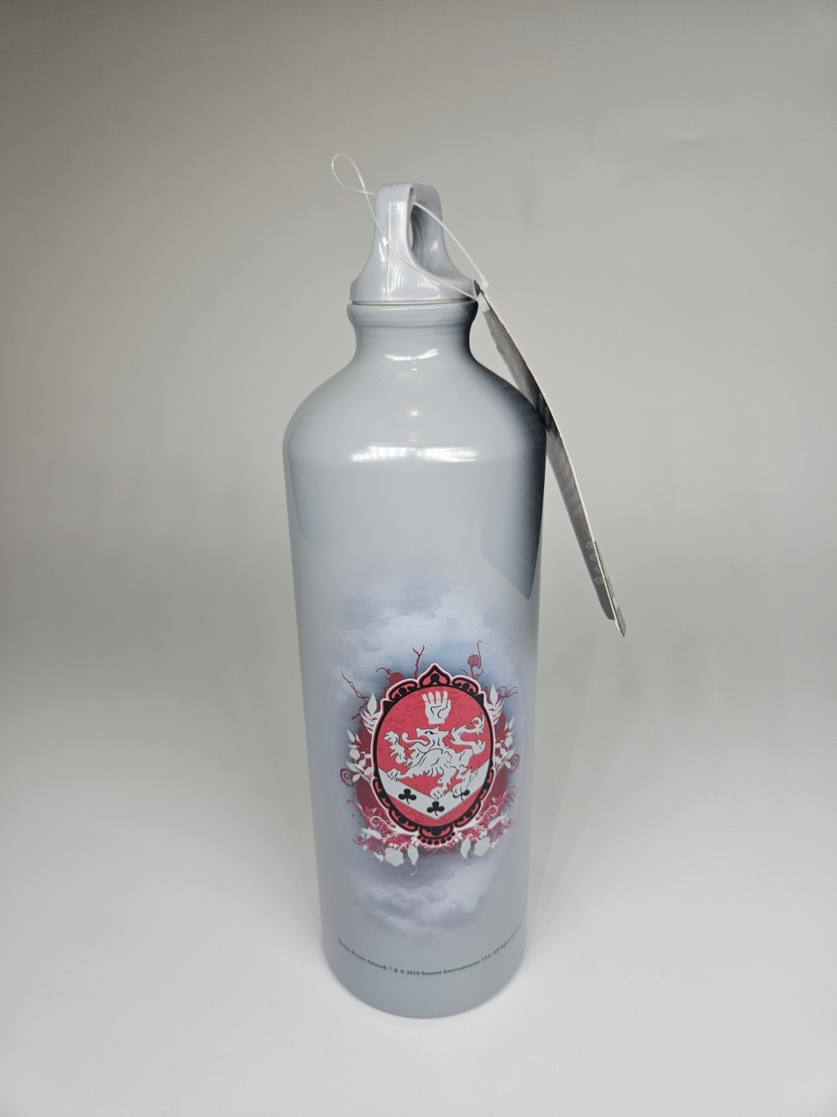 Twilight Saga Eclipse Team Edward Aluminum Gray Water Bottle New w/ Tags 33floz