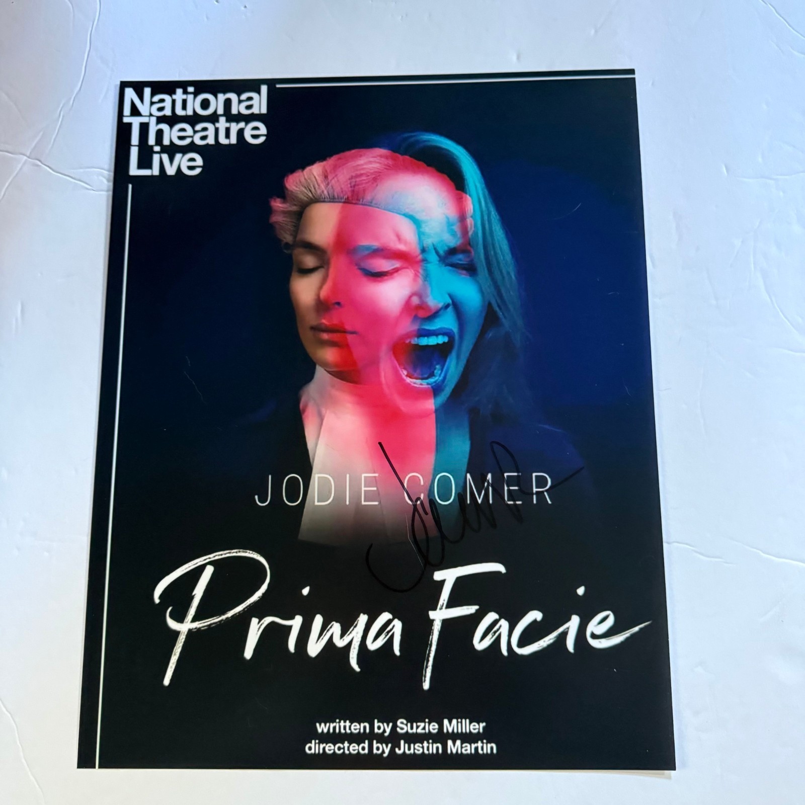 Jodie Comer Signed Prima Facie Broadway West End 11×14 Photo