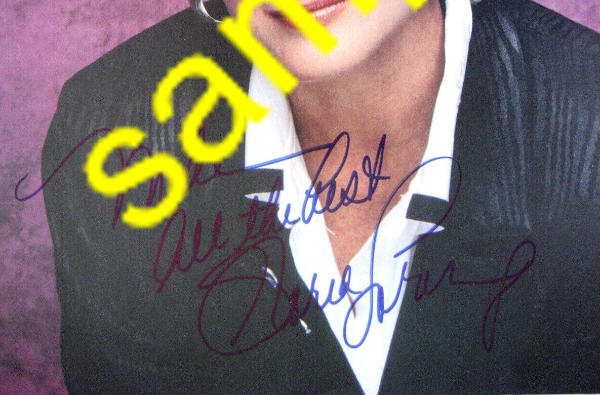 us. GLORIA LORING Original autograph hand signed photo 8×10″ inch /20×25 cm (#)