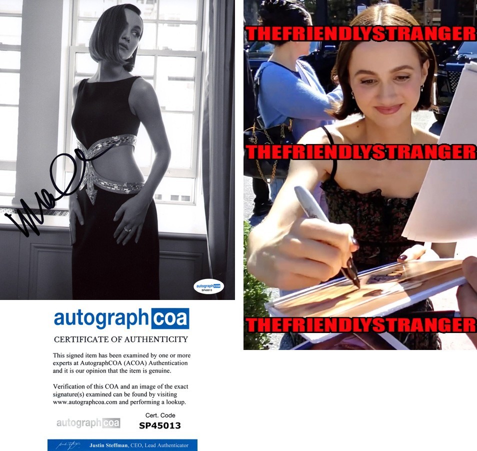 Maude Apatow signed Autographed 8×10 Photo EUPHORIA b PROOF Hot Sexy ACOA COA
