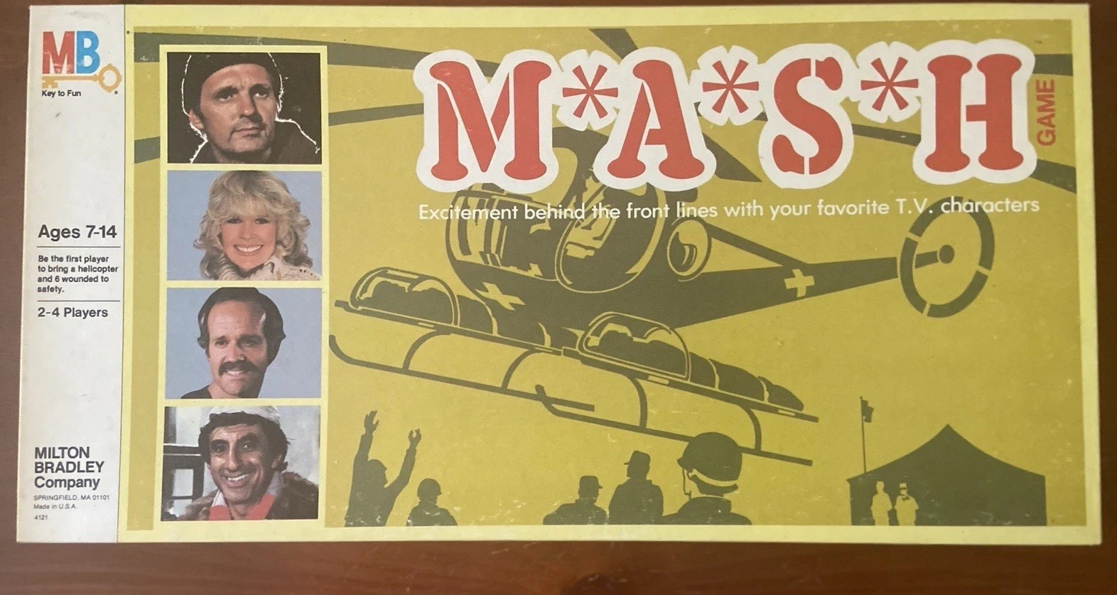 VINTAGE 1981 MILTON BRADLEY MASH BOARD GAME COMPLETE