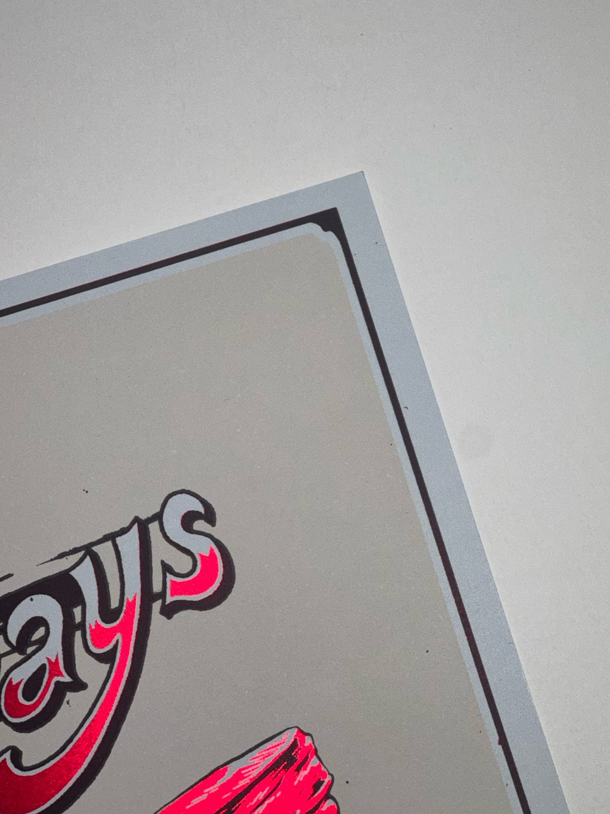 The Red Clay Strays Poster Red Rocks CO 9/15/25 Silkscreen #’d Show Edtn *FOIL*