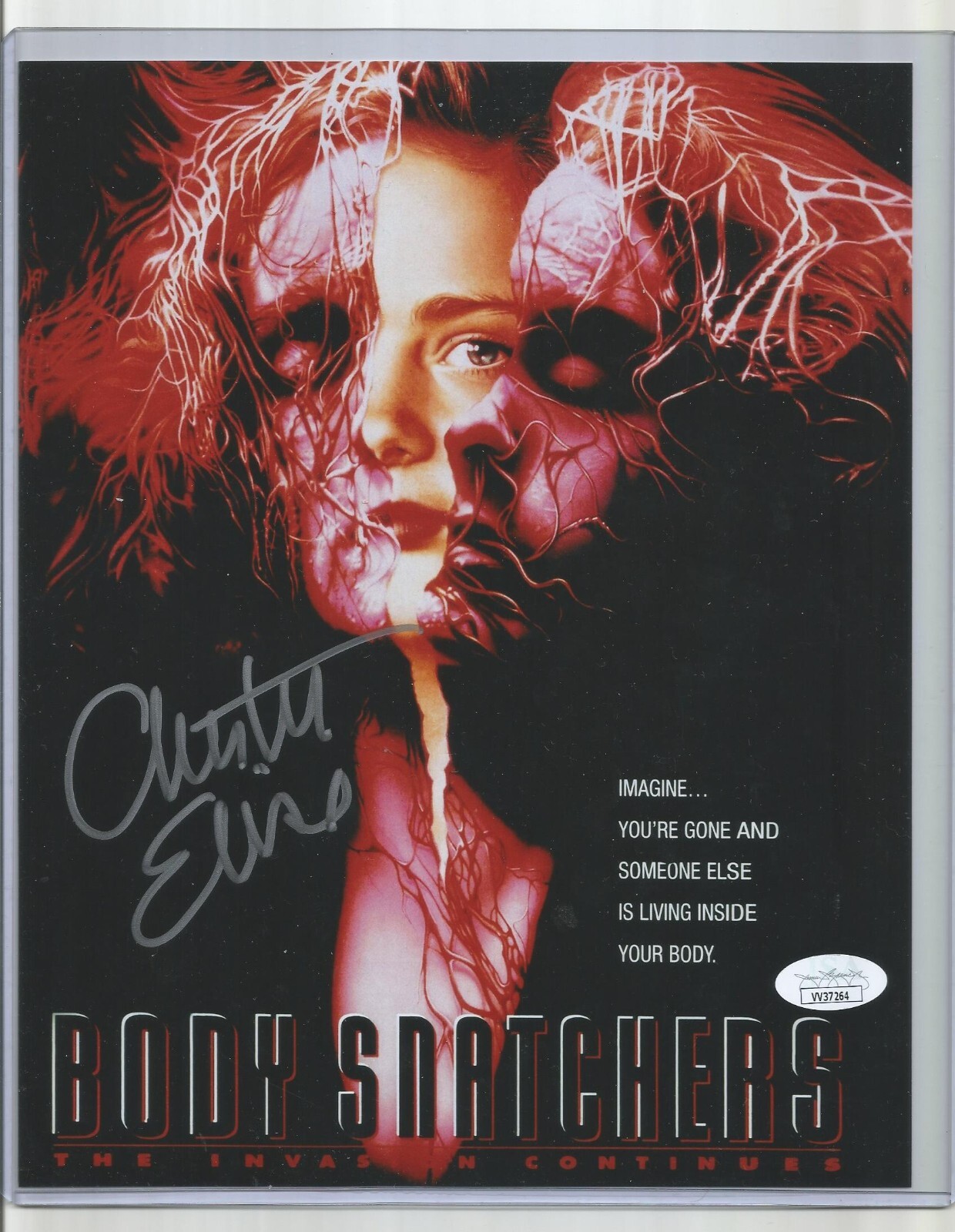 “BODY SNATCHERS” CERTIFIED AUTOGRAPH!! CHRISTINE ELIS AS JEN! JSA AUTHENTICATED!