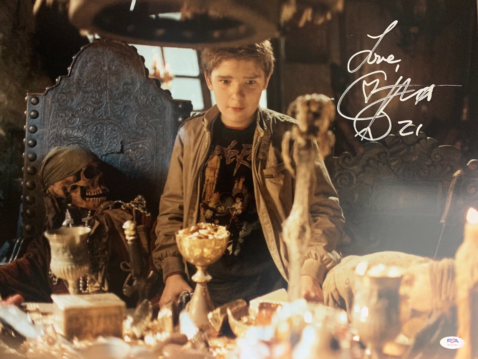 Corey Feldman autographed signed inscribed 16×20 photo The Goonies PSA COA Mouth