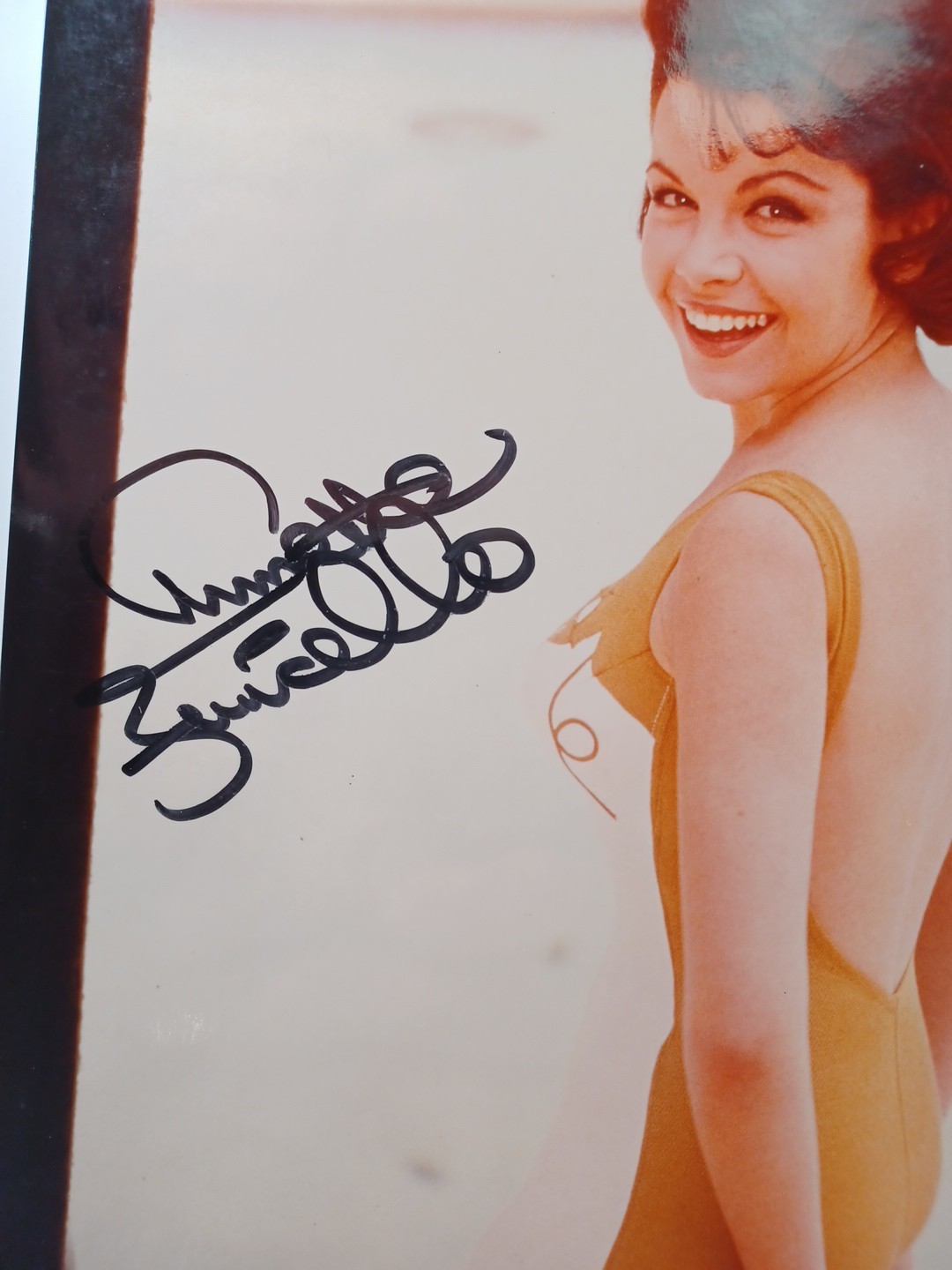Annette Funicello American Actress & Singer Autographed ORG Photo 8 x 10 JRR47