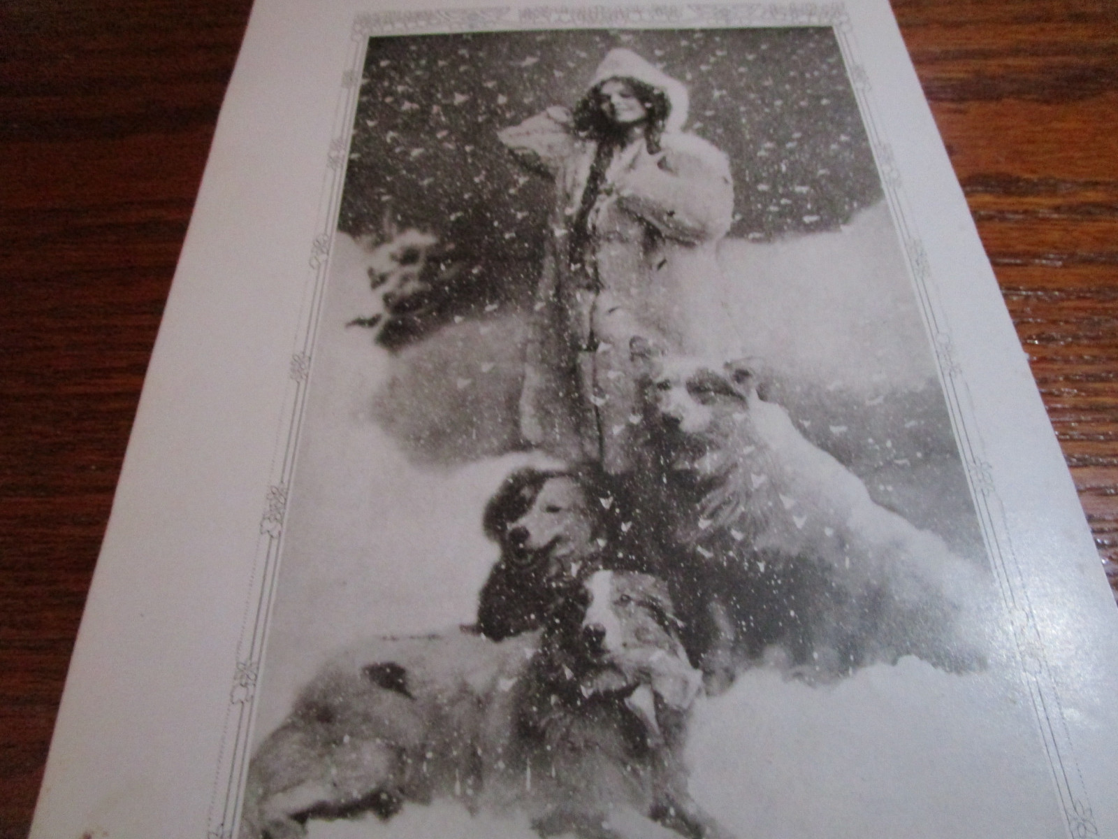 Vtg Antique 1900’s Ethel Barrymore/Florence Smith Theatre Star Book Plate Photo