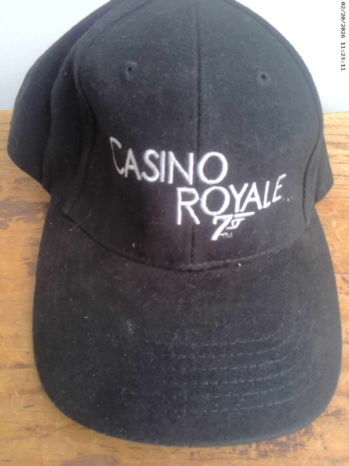 CASINO ROYALE James Bond 007 Film Movie Promo Cap Hat DANIEL CRAIG