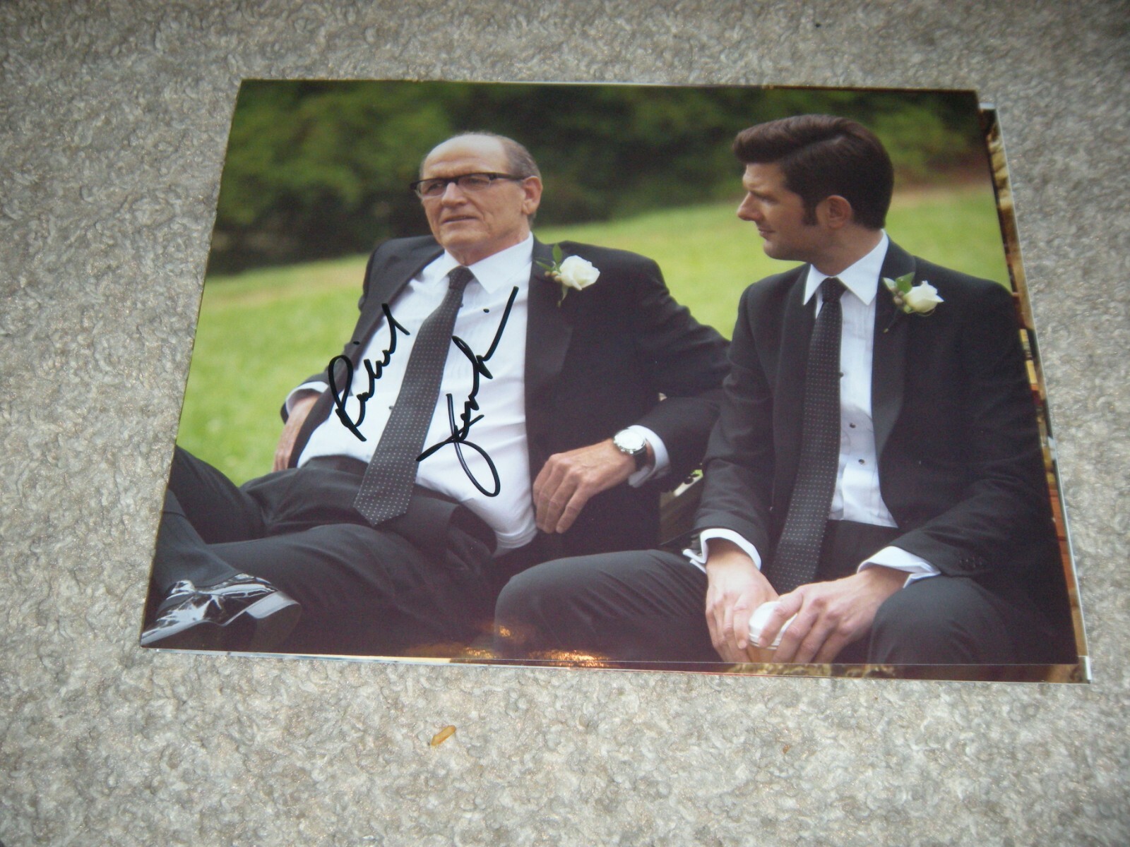 RICHARD JENKINS signed STEP BROTHERS MOVIE 8×10 photo C