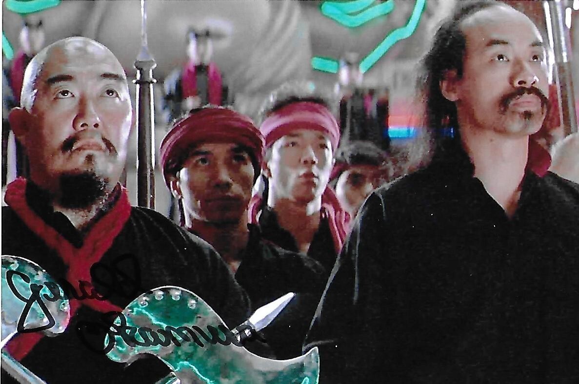 Gerald Okamura signed 4×6 photo Big Trouble In Little China Rare COA LOOK!
