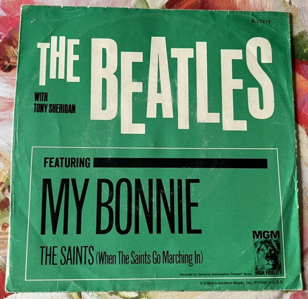 THE BEATLES MY BONNIE K13213 VERY RARE, (VG) DISC IS IN VERY GOOD CONDITION!