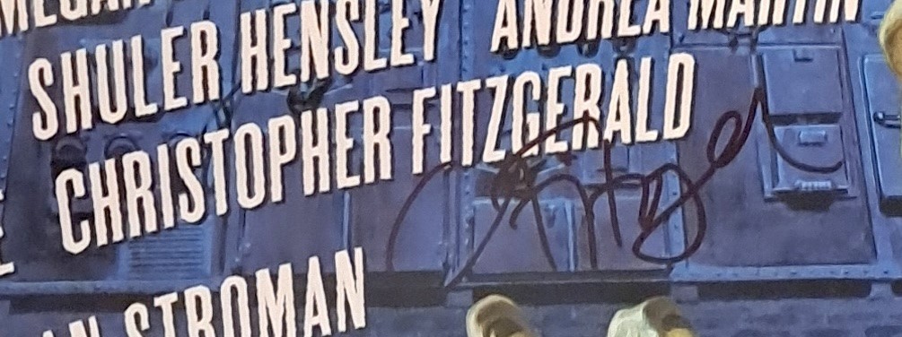 Signed Poster from 2007 Broadway Production of Young Frankenstein the Musical